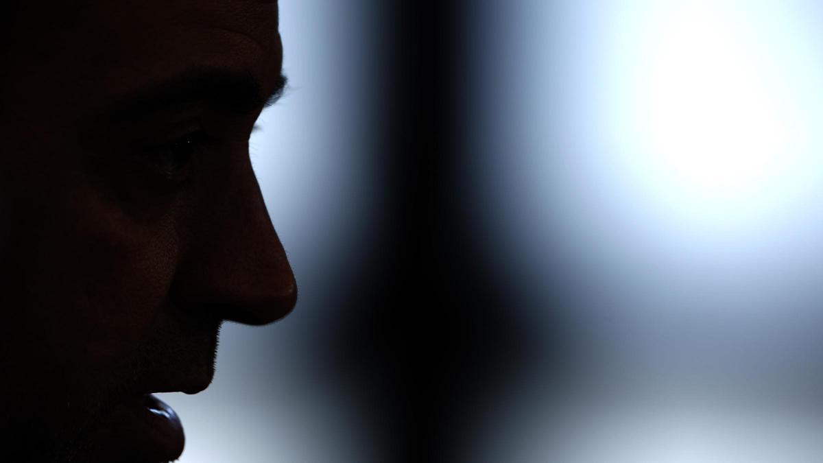 Xavi, técnico del Barça, en una rueda de prensa.
