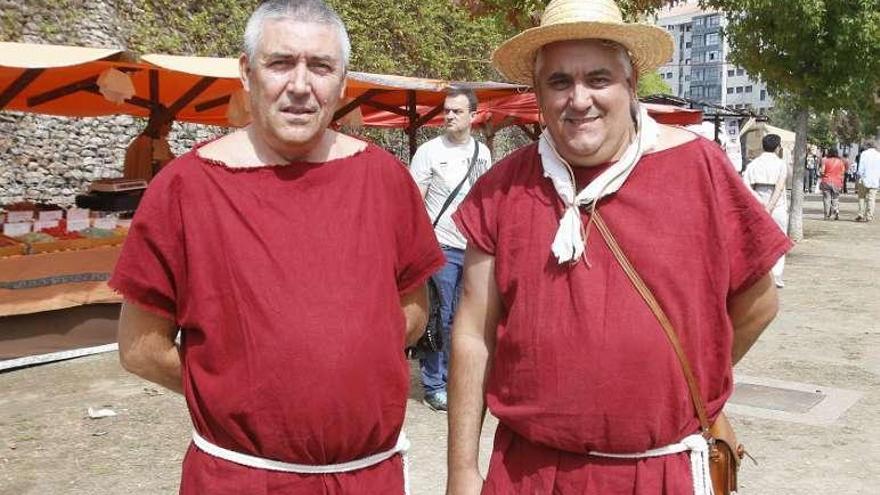 José Luis y Pedro Rois, procedentes de Lugo. // A. Villar