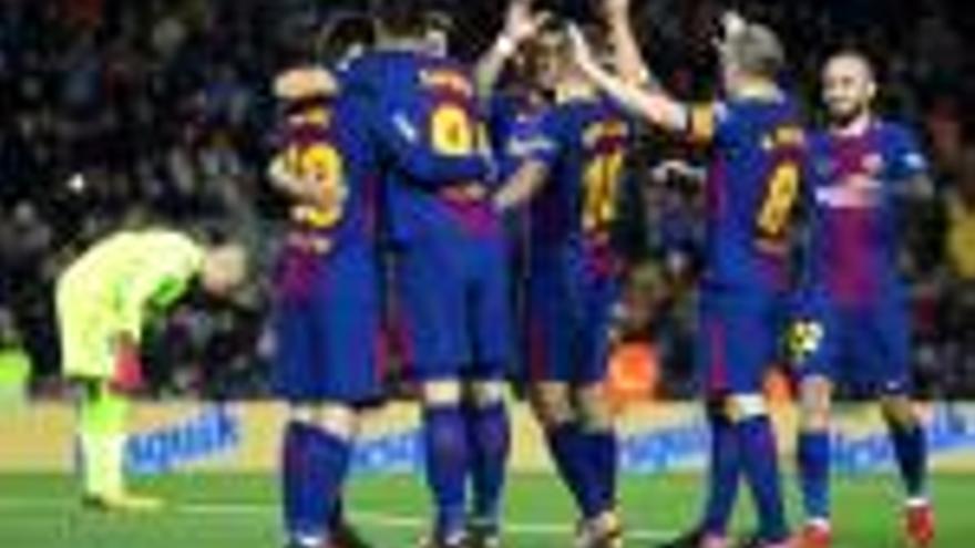 El Barça goleja i arriba al clàssic amb 11 punts més que el Madrid