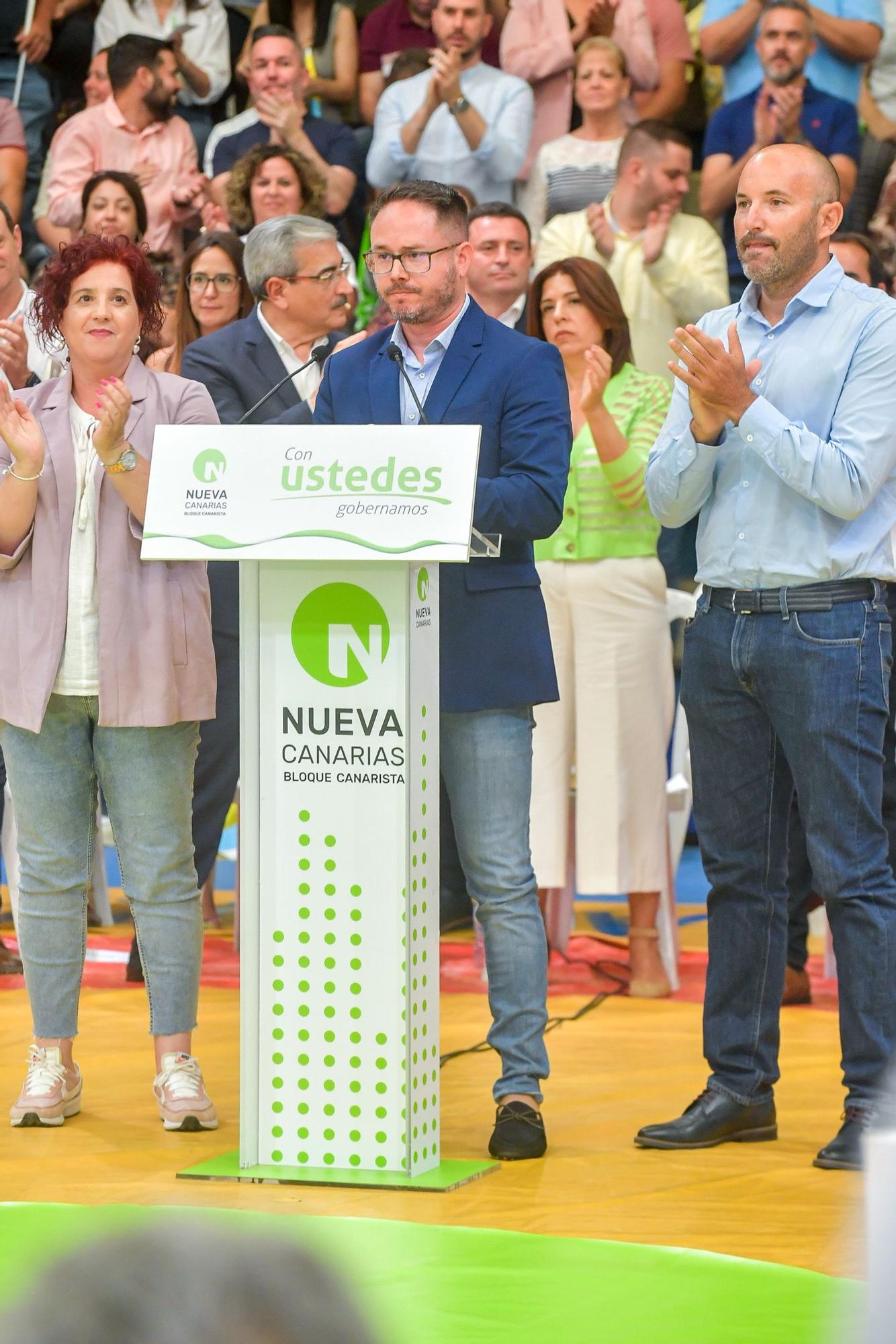 Presentación de candidaturas de Nuevas Canarias a las elecciones del 28M