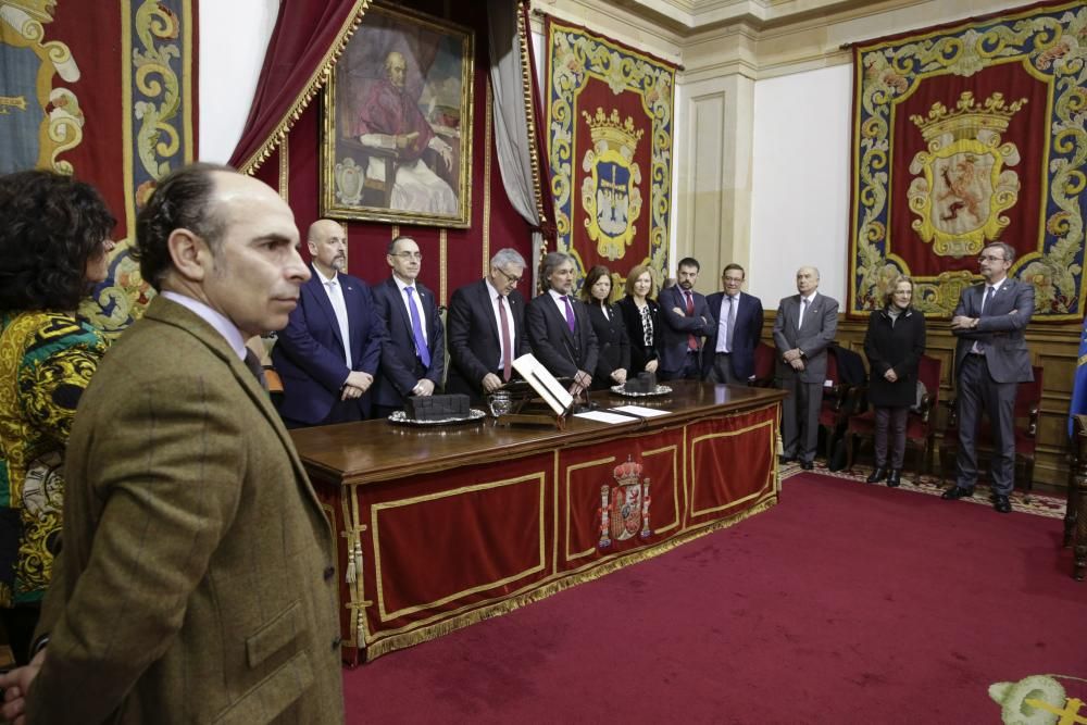 Toma de posesión de nuevos profesores de la Universidad