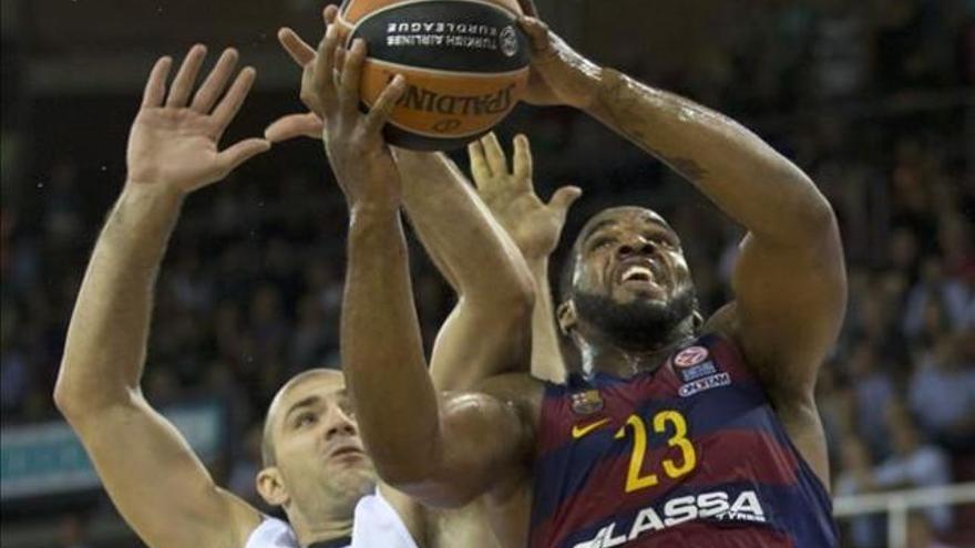 El Barça se mete a triples en el Top 16
(64-93)