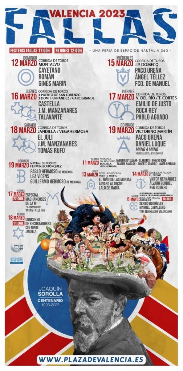 Toros Valencia Nautalia oficializa la Feria de Fallas, la primera