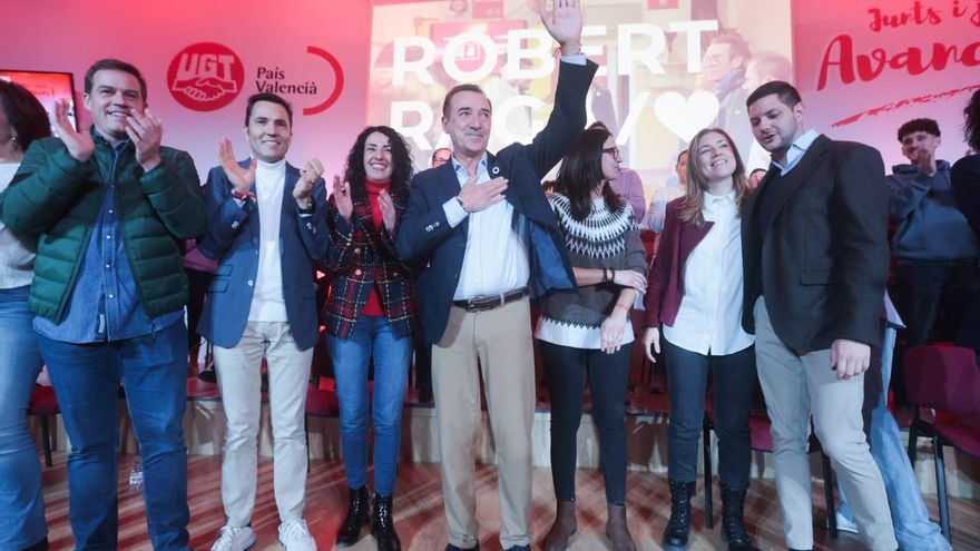 Raga presenta una candidatura «leal» a Morant arropado por las comarcas