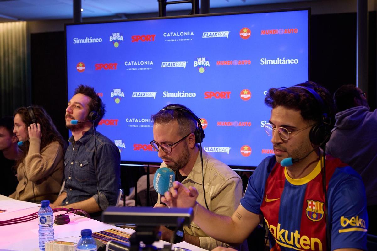 El Clásico con SPORT y el equipo de Va de Barça de Ràdio Flaixbac desde el Hotel Catalonia, en imágenes