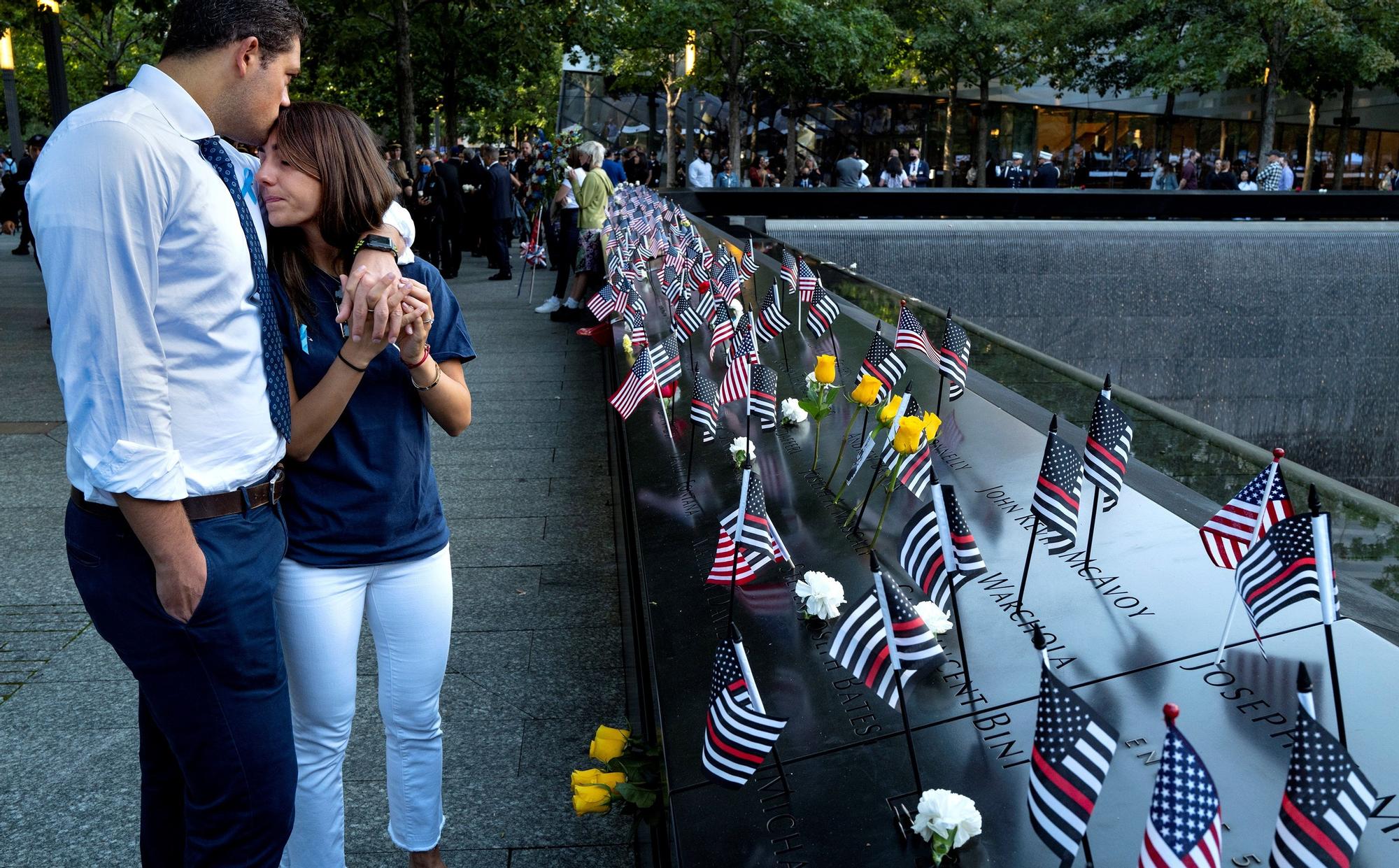 Acto de homenaje a las víctimas del 11-S en Nueva York