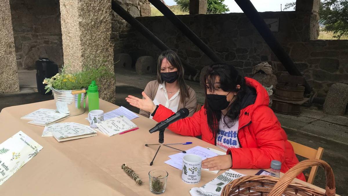 La presentación del libro “As herbas de San Xoán. Caderno de campo para faceres o cacho”.