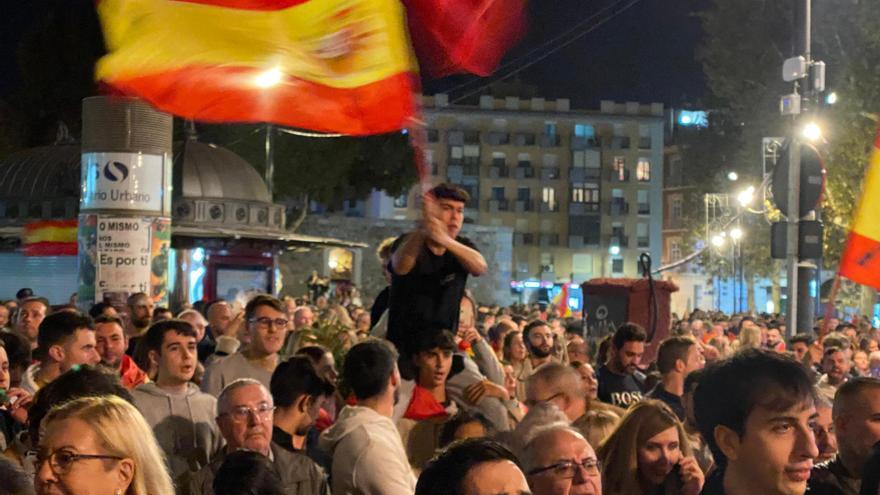 Concentraciones en Cartagena por el pacto de Sánchez con Puigdemont.