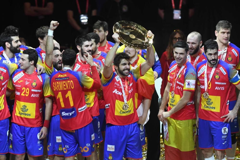 España, campeona de Europa de balonmano