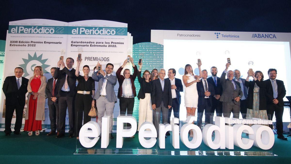 La gala de entrega de los premios Empresario del Año en imágenes