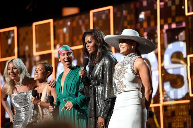 Michelle Obama, en la gala de los Grammy 2019