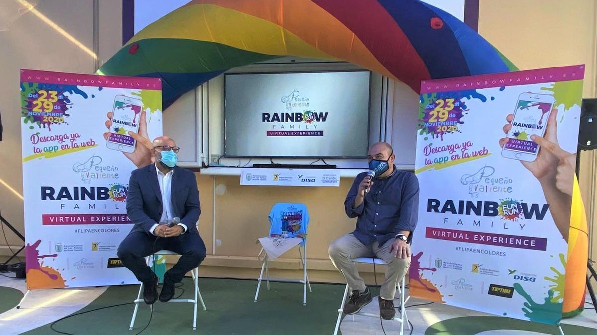 Presentation of Little Brave's Rainbow Family Race. Presentation of Little Brave's Rainbow Family Race.