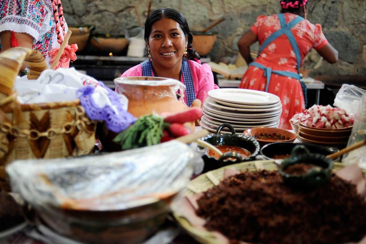 Cocinera Segundo Encuentro de Cocineras Tradicionales 2018