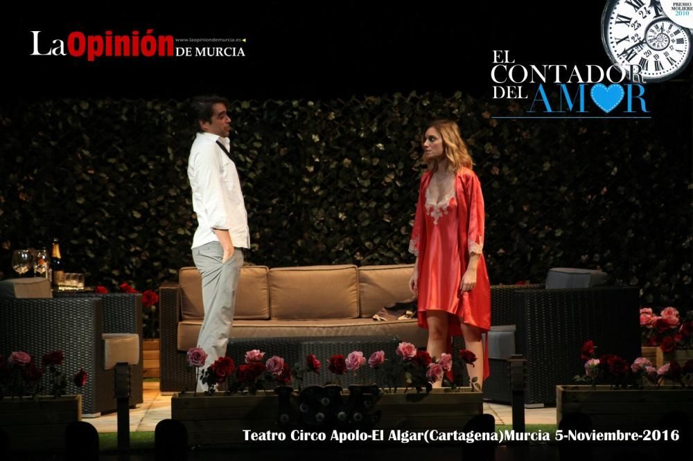 Obra de teatro "El contador del amor" en el Teatro