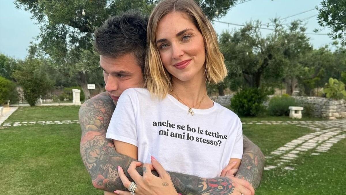 Fedez y Chiara Ferragni.