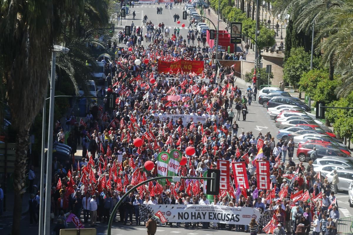 Fotogalería / Manifestación en Córdoba del Primero de Mayo