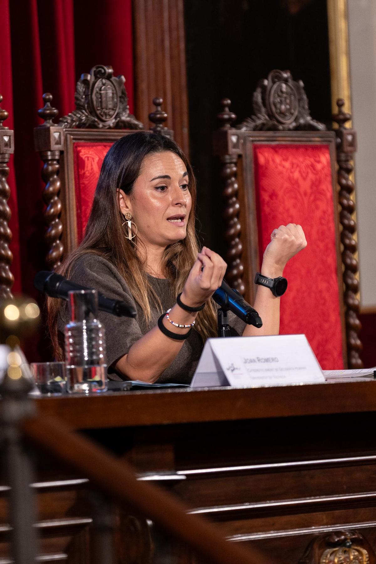 La comisionada del Gobierno para la Reconstrucción, Zulima Pérez
