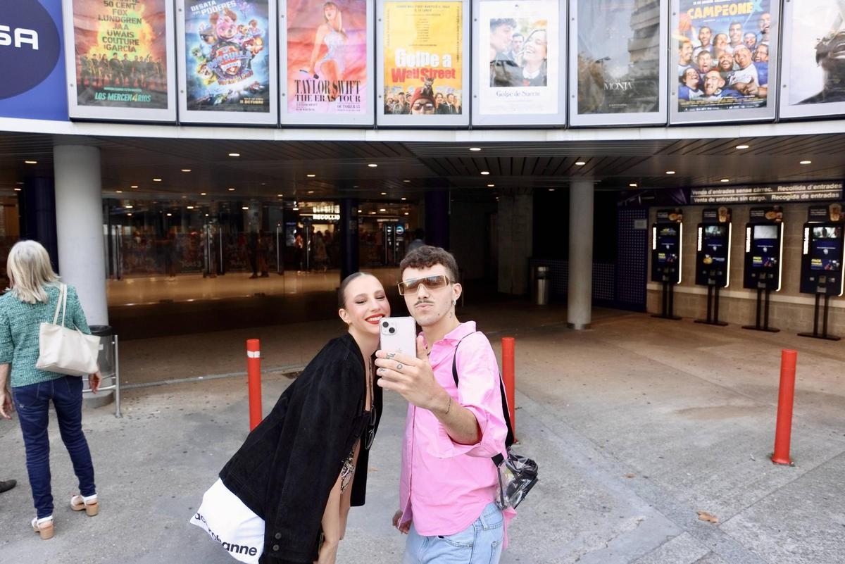 Ambiente del estreno del documental de Taylor Swift en Cinesa Diagonal