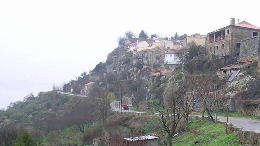 Una de la zonas de huertos de Fermoselle.