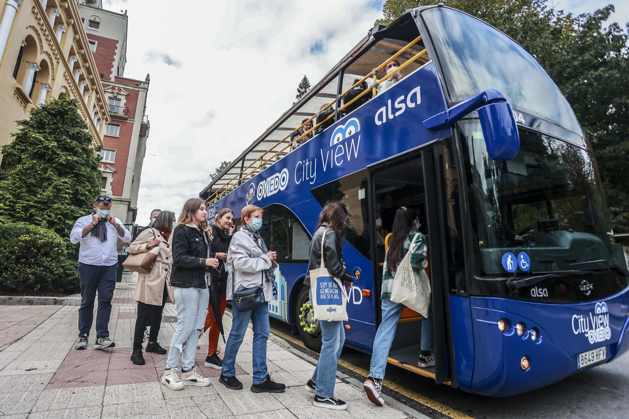 EN IMÁGENES: El Día Mundial del Turismo tiene tirón en Oviedo