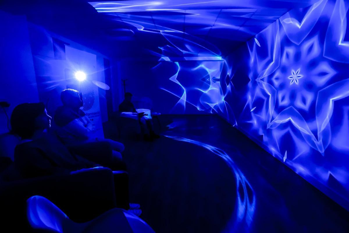 Gira-Sol realiza terapias en un espacio inmersivo de realidad virtual.
