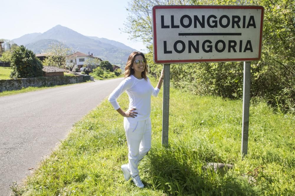 Eva Longoria visita su edén asturiano