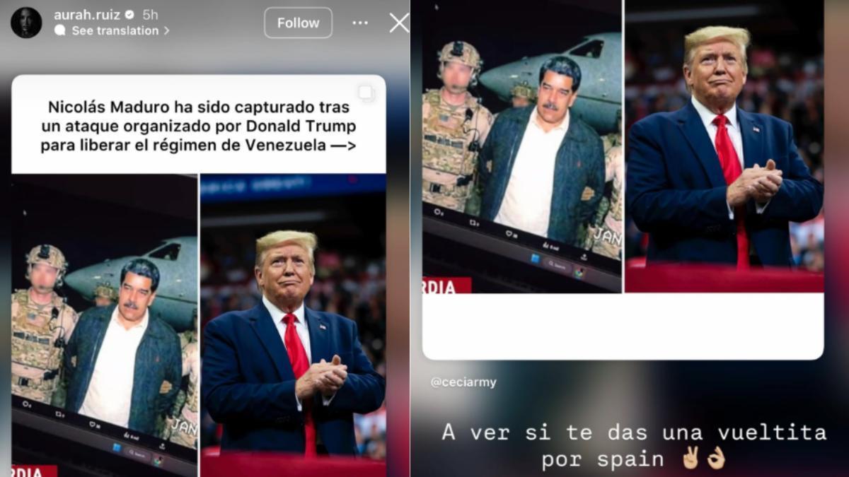 El mensaje que compartió Aurah Ruiz en Instagram