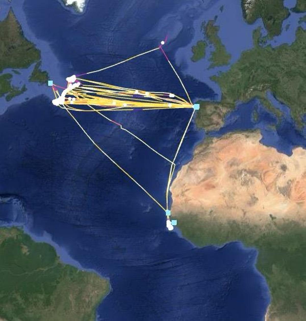 Derrotas del «Pitanxo» entre 2018 y 2022.