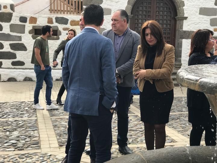 Visita de Fernando Clavijo a Telde