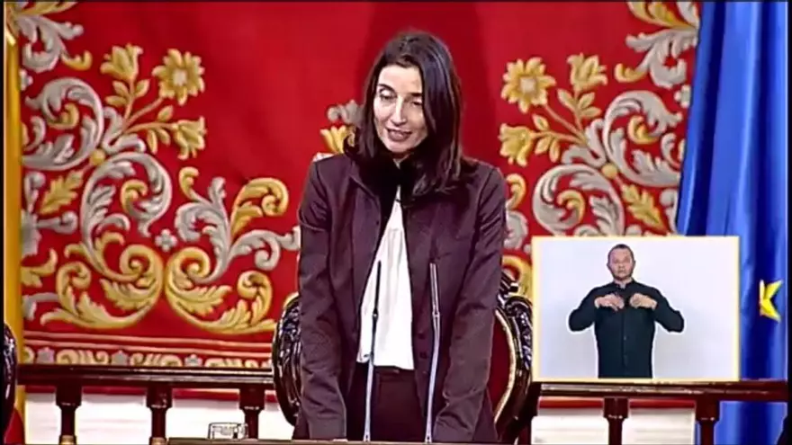 Primer discurs de Pilar Llop al Congrés dels Diputats