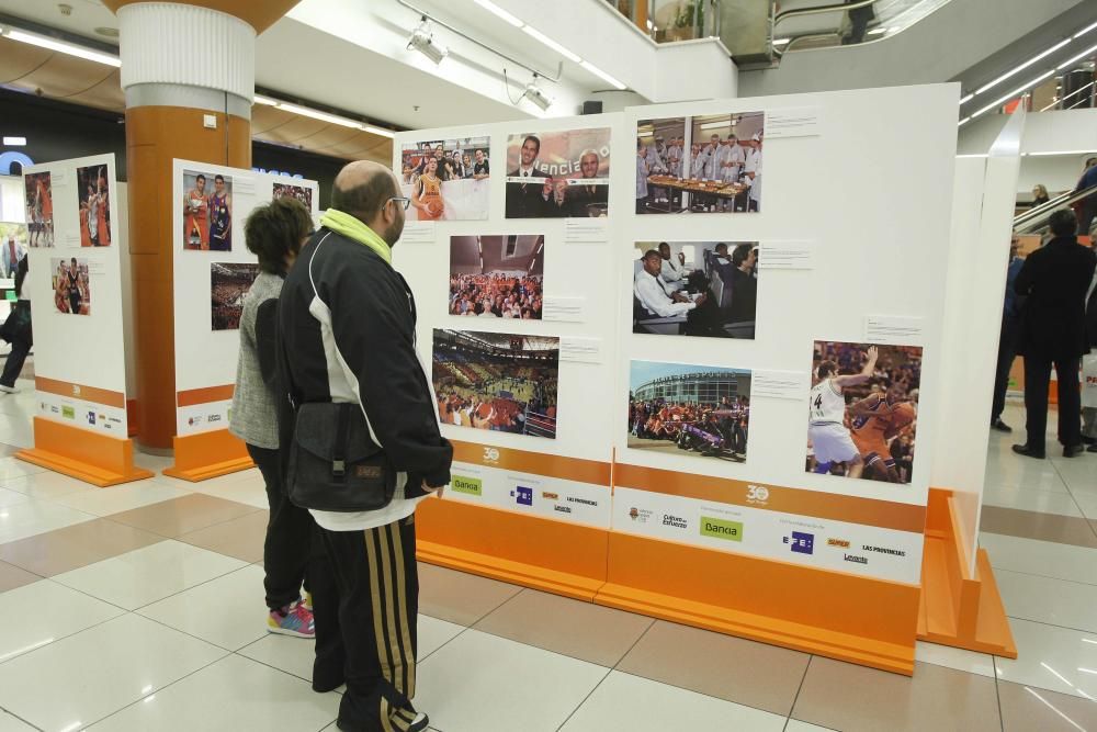 La 'Exposición' del Valencia Basket llega a Nuevo Centro