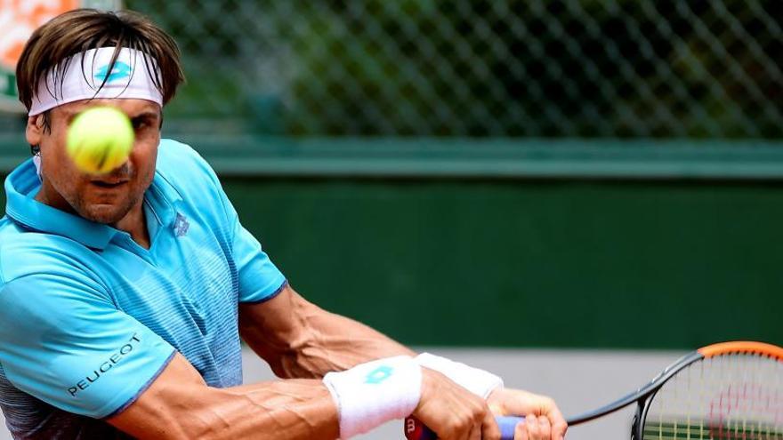 David Ferrer, en Roland Garros