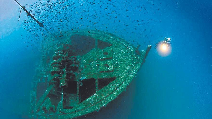 Naranjito, uno de los barcos hundidos más famosos de Cabo de Palos