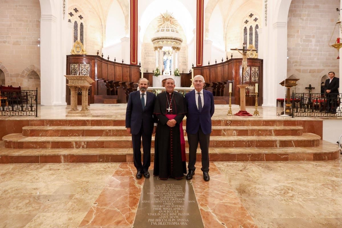 Todas las imágenes de la inauguración de la nueva iluminación de la Catedral de Ibiza