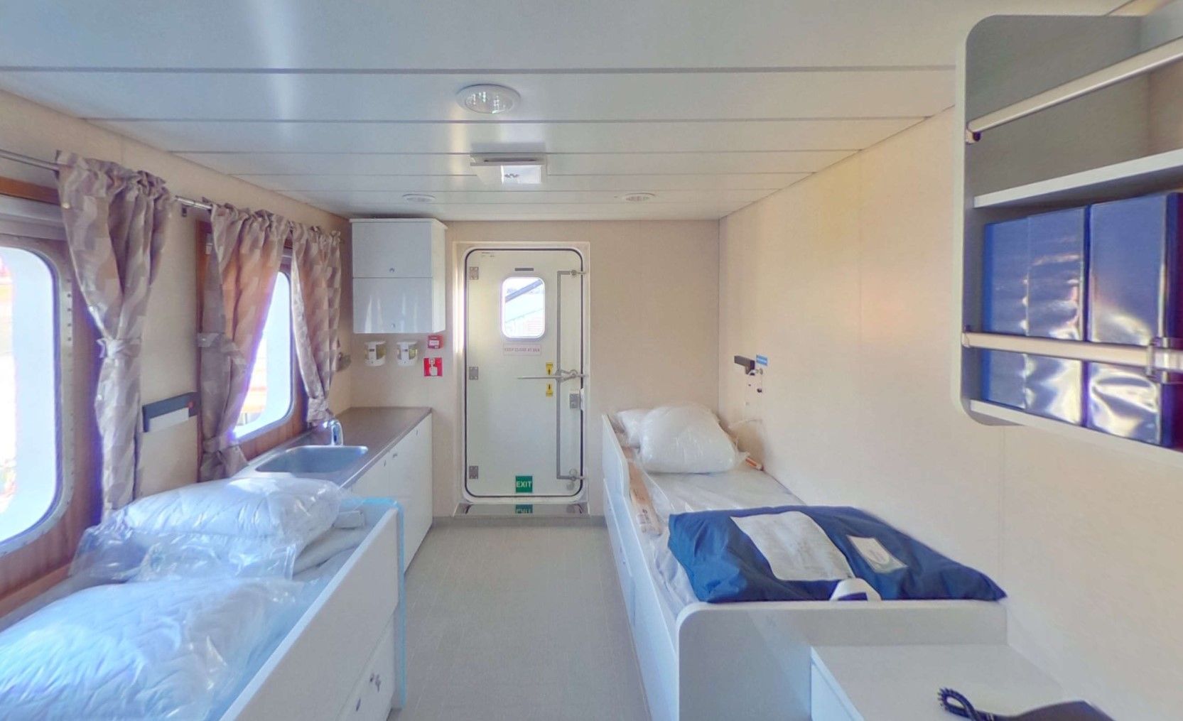 Así era por dentro el "Argos Georgia"