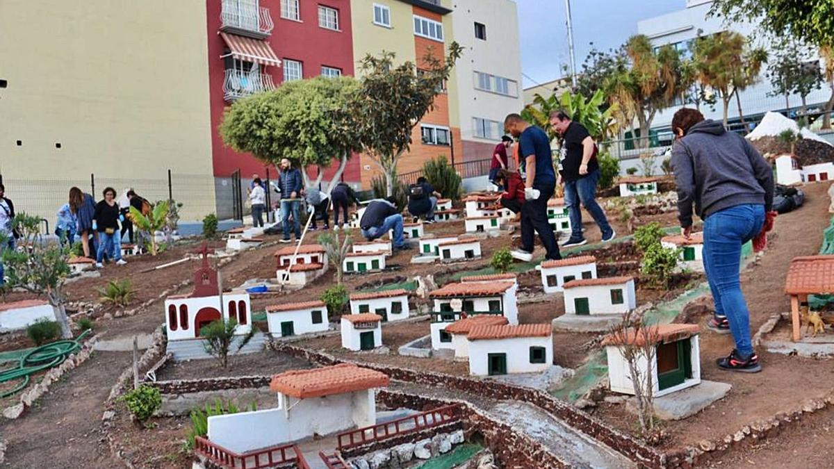 Uno de los trabajos realizados en San Matías.