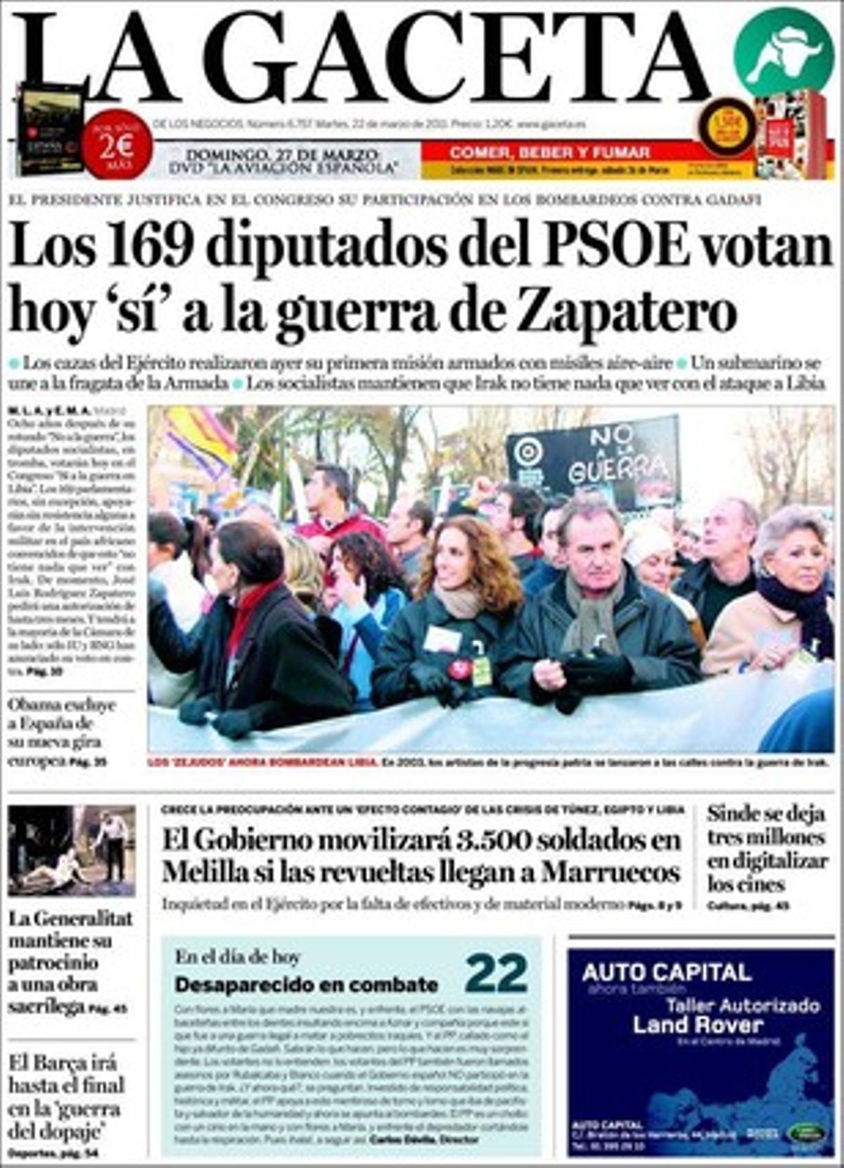 la gaseta 22-03-2011