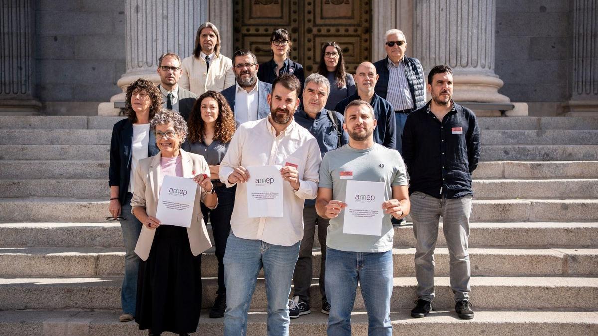 Sergi Cot aquest dimecres al Congrés dels Diputats.