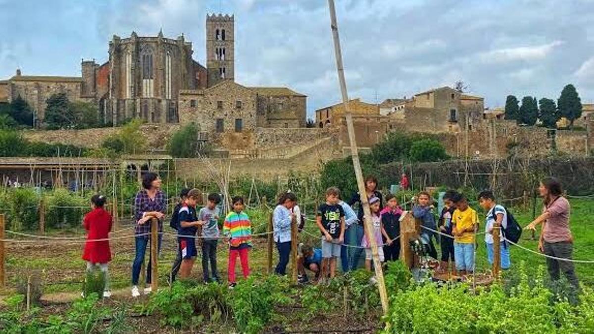 L’hort urbà comunitari de Castelló d’Empúries, amb els seus cuidadors