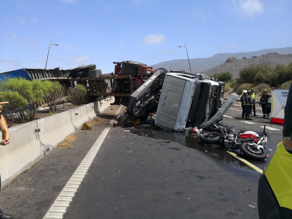 Fallece una mujer en la TF-1