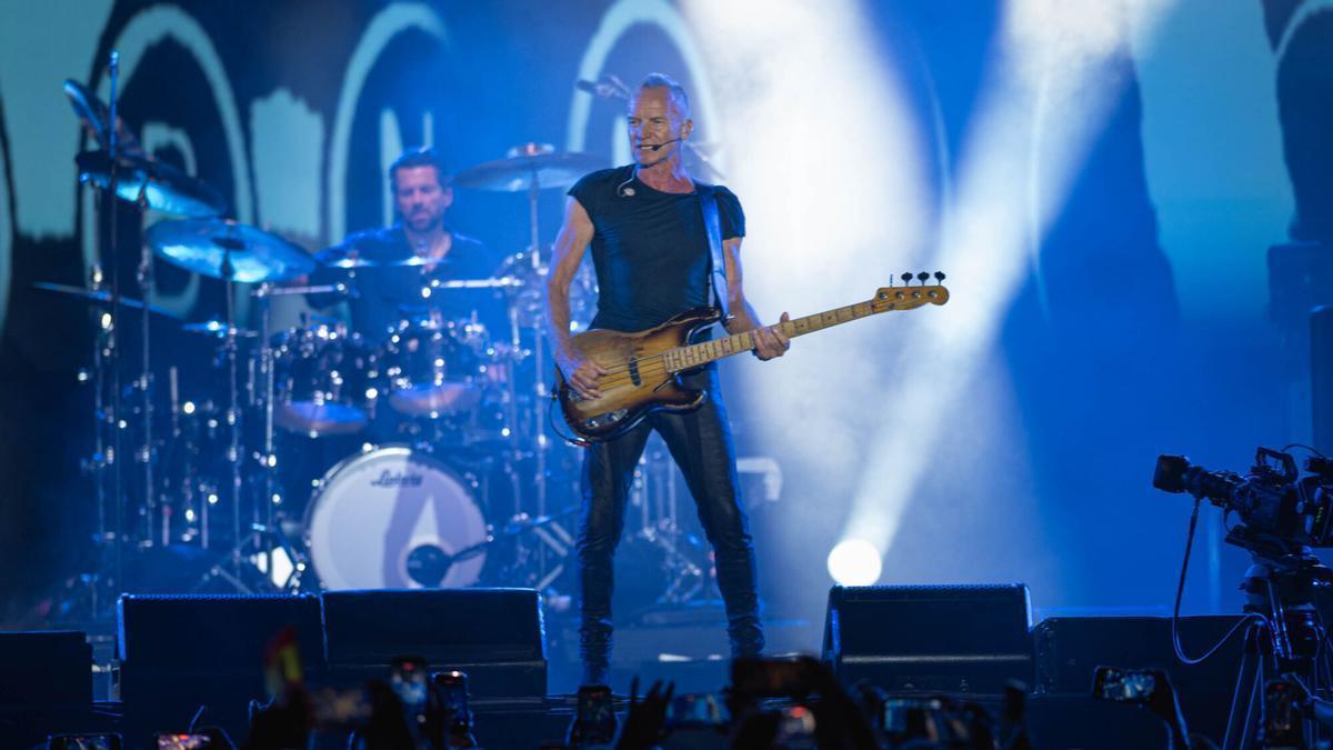 Sting, un ‘englishman’ en plena forma, en su segunda cita en la Isla