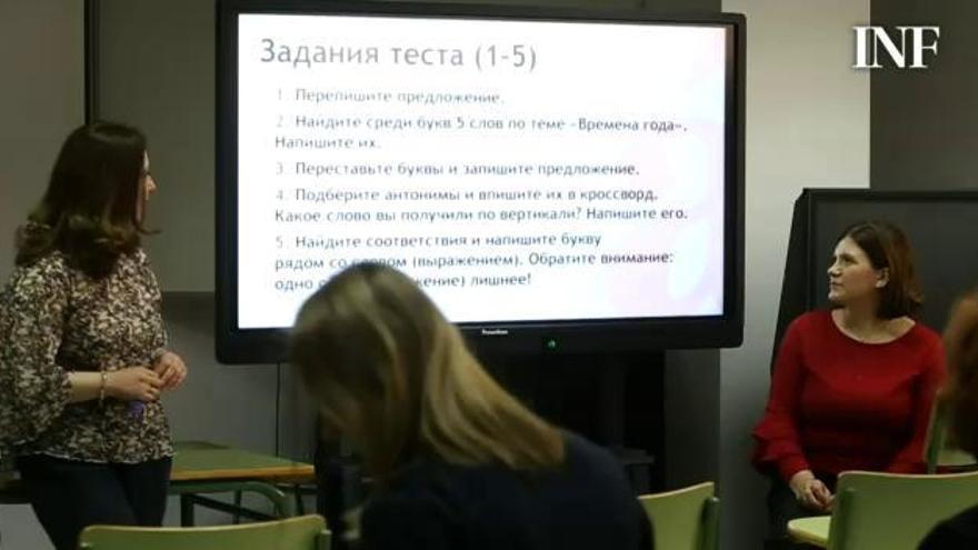 Examen de ruso en la EOI
