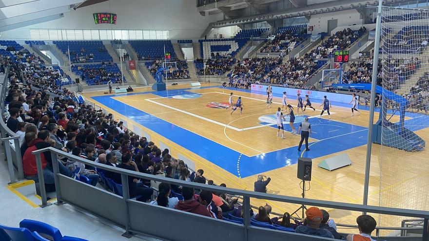 Entrada histórica en Son Moix en la fiesta del básquet femenino