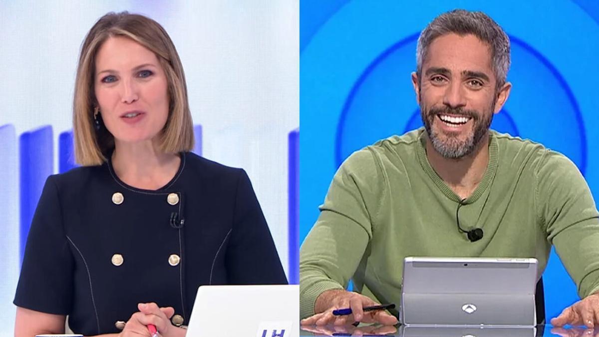Silvia Intxaurrondo y Roberto Leal