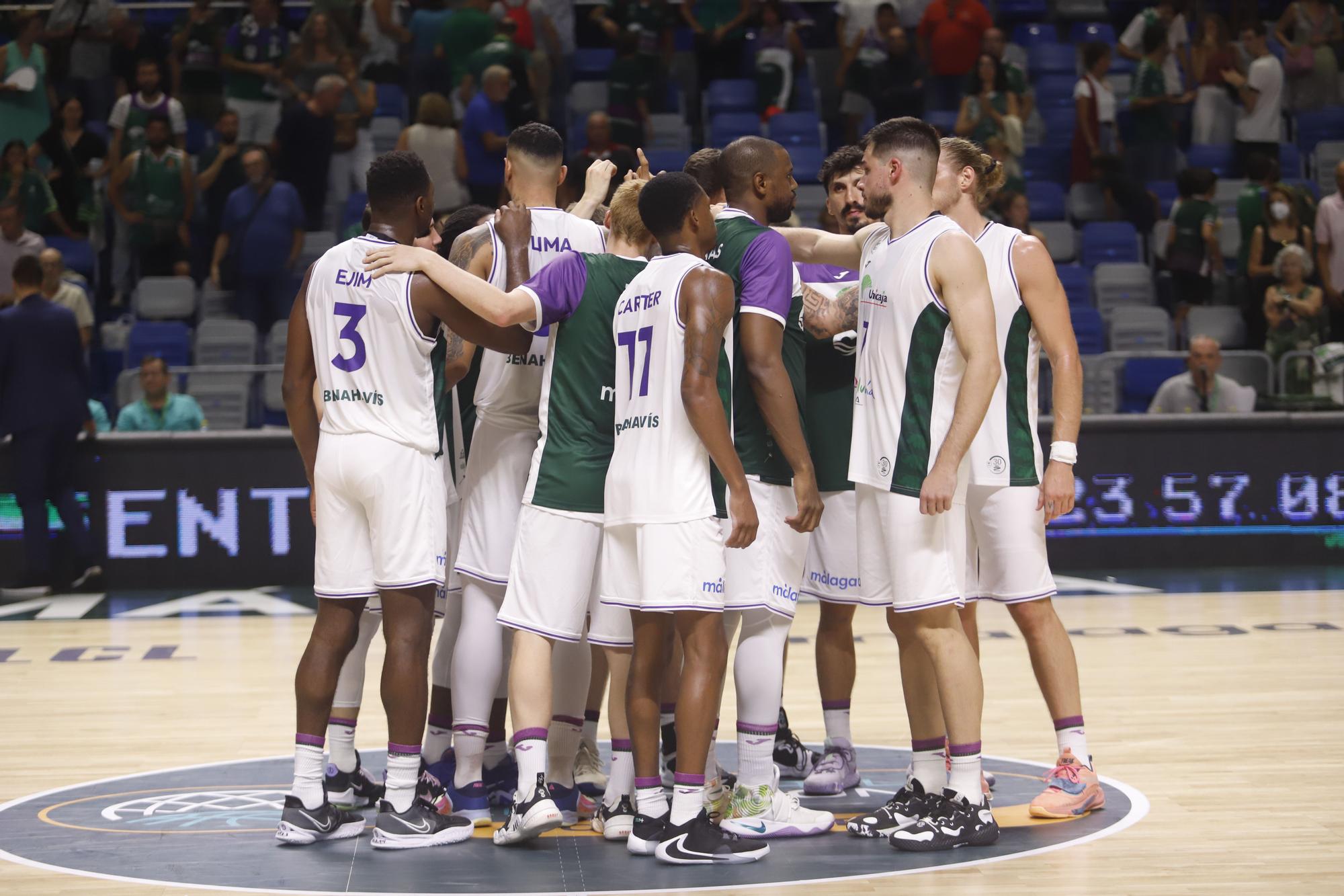 Unicaja - Den Bosch, semifinal de la fase previa de la BCL, en imágenes