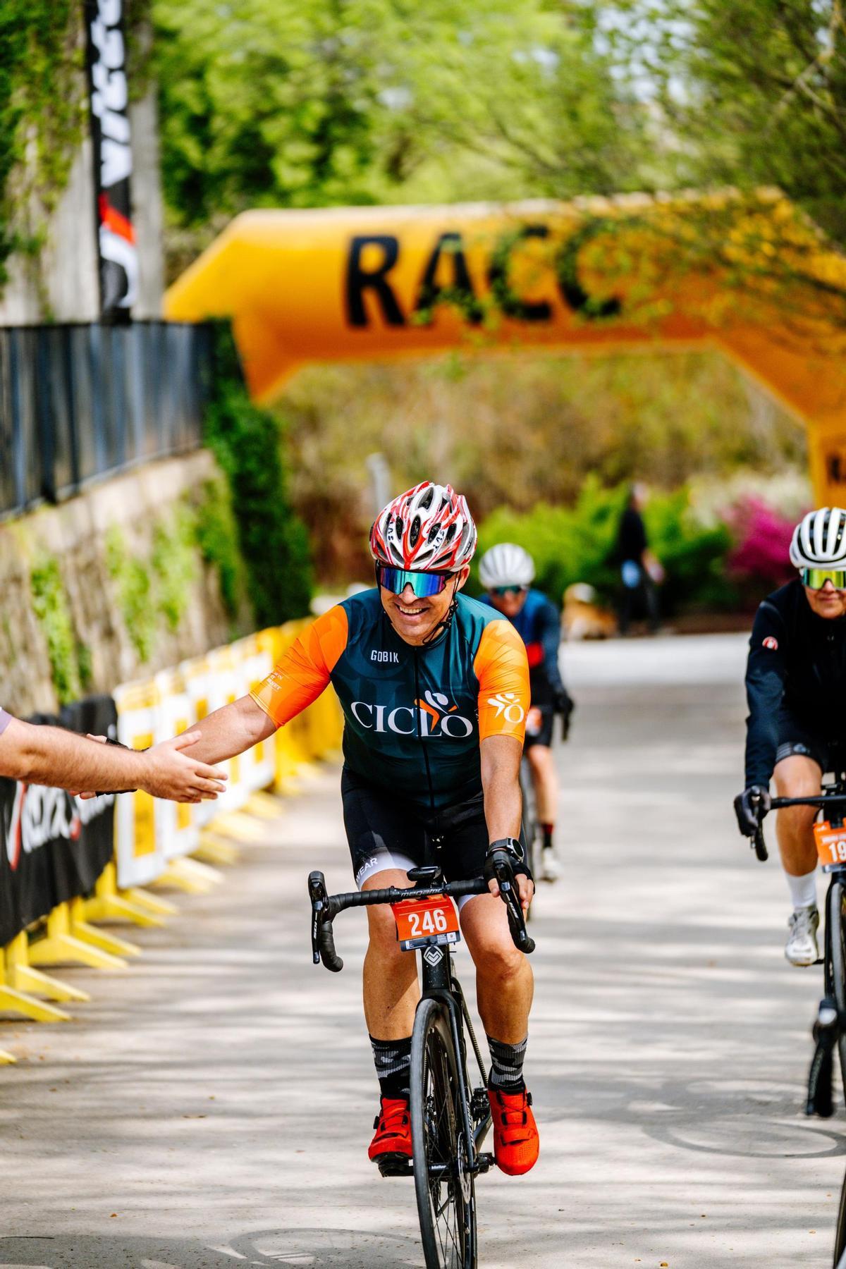 Primera marxa cicloturista de Món Sant Benet