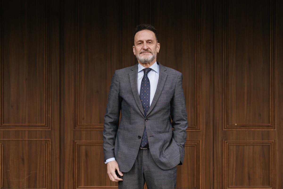 El exportavoz de Ciudadanos y abogado del Estado Edmundo Bal, en el centro de Madrid.