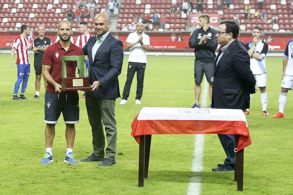 El Sporting se lleva el Villa de Gijón en los penaltis (1-1)