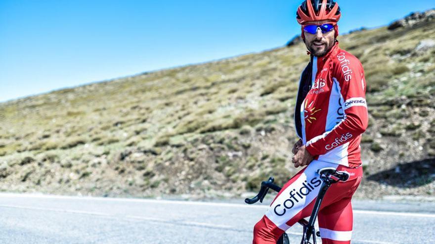 Luis Ángel Maté comenzó su pretemporada en Sierra Nevada.