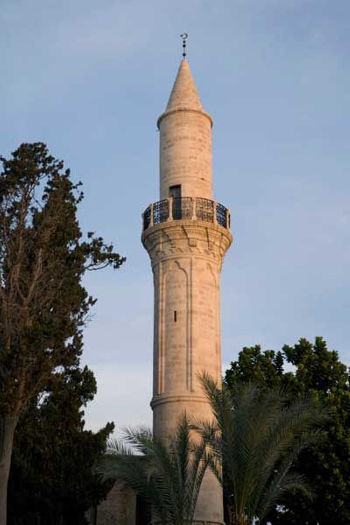 Minarete de la Mezquita de Umm Haram.